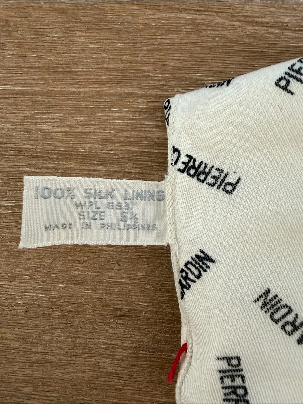 Vintage Pierre Cardin Ivory Leather Women's Gloves